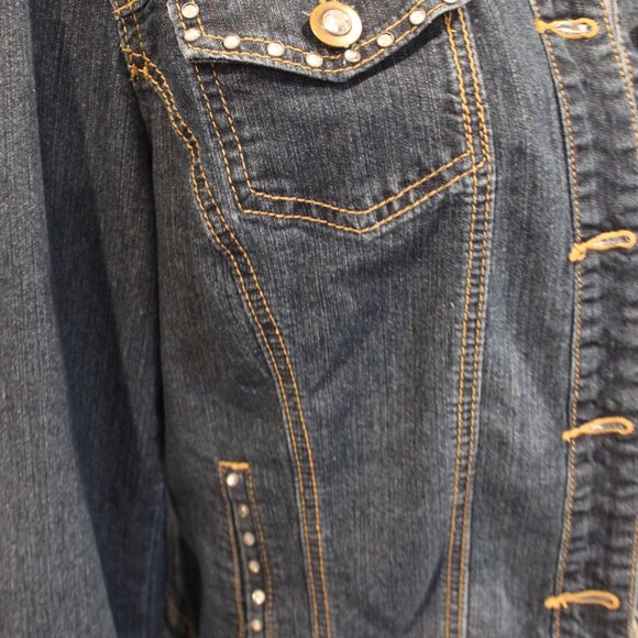 Cato Jean Jacket Size L - Picture 5 of 9